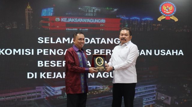 Temui Jaksa Agung, Ketua KPPU Intensifkan Efektifitas Penegakan Hukum