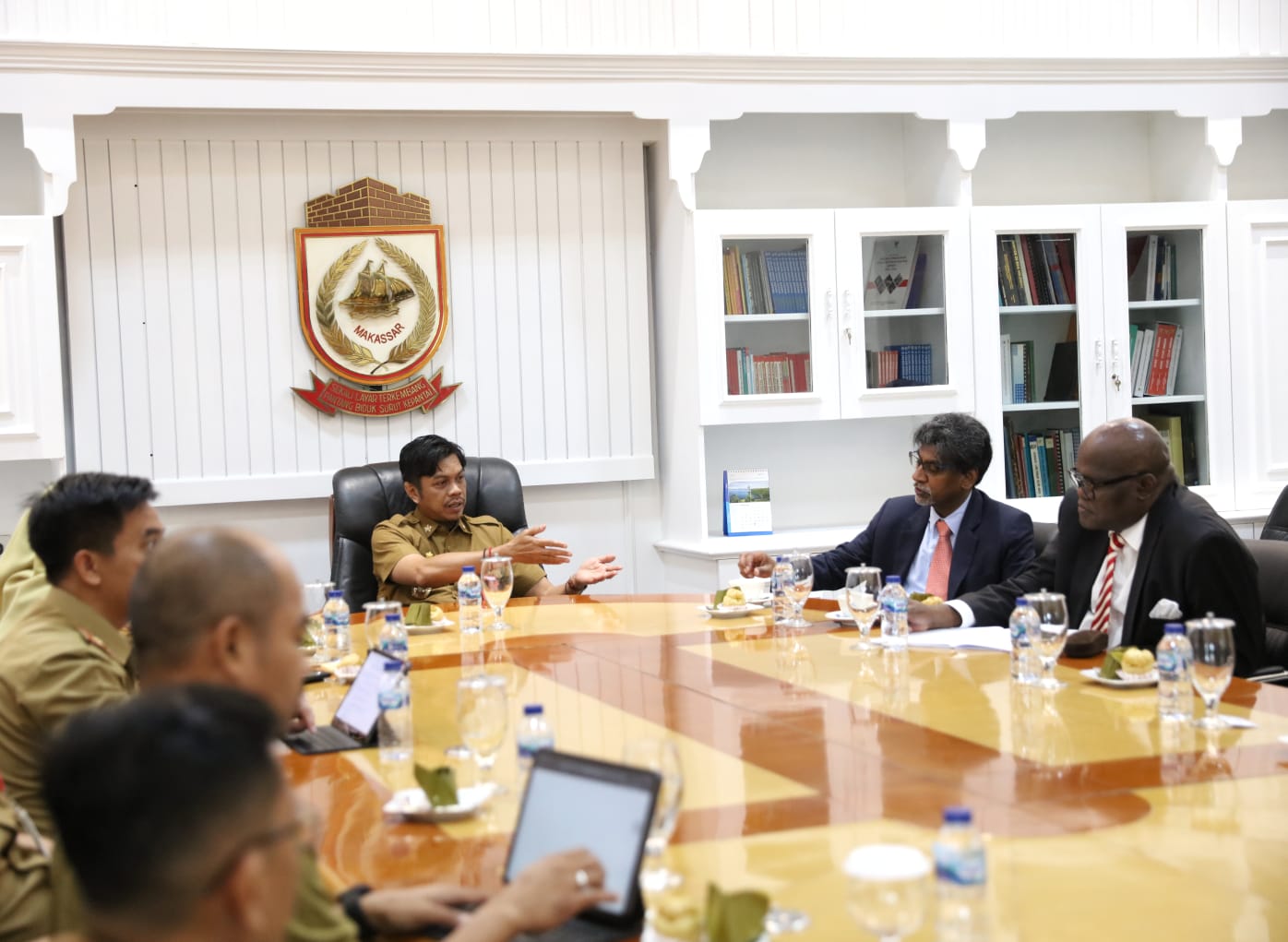 Pj Sekda Sambut Kedutaan Besar Afrika Selatan