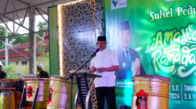 Amaliah dan Pasar Ramadan APINDO Resmi di Buka Pj Sekprov Sulsel