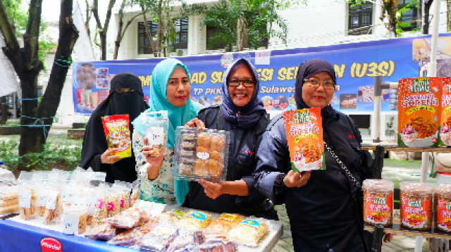 Support UMKM Perempuan, DP3A Sulsel Gelar Bazar Gempita Ramadhan
