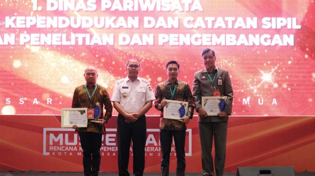 Pemkot Makassar Umumkan Tiga OPD Terbaik