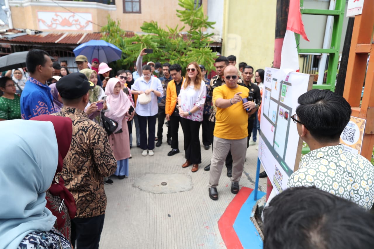 Berkunjung di Lorong Wisata dan Kolam Regulasi Nipa-Nipa, Pemateri Pelatihan CRIC: Inisiatif Kota Tangguh