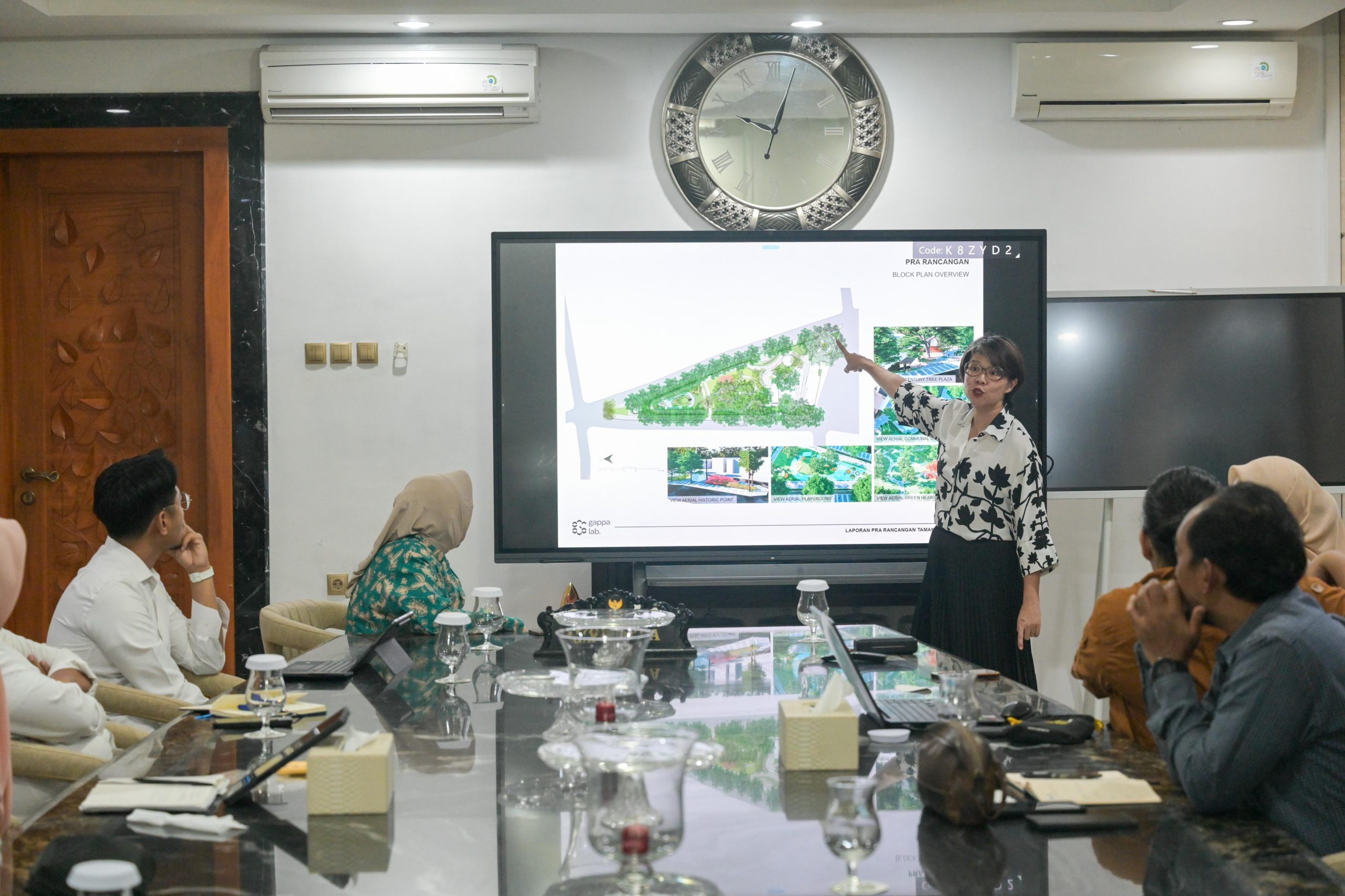 DLH Kota Makassar - CSR Kalla Group Siap Kolaborasi Revitalisasi Taman Hasanuddin