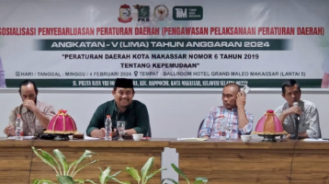 Imam Musakkar Harap Pemuda Terlibat Aktif Bangun Kota Makassar