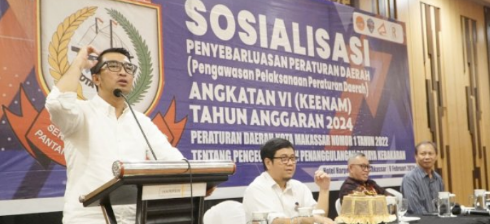 Mario David Gelar Sosialisasi Perda Tentang Pencegahan dan Penanggul